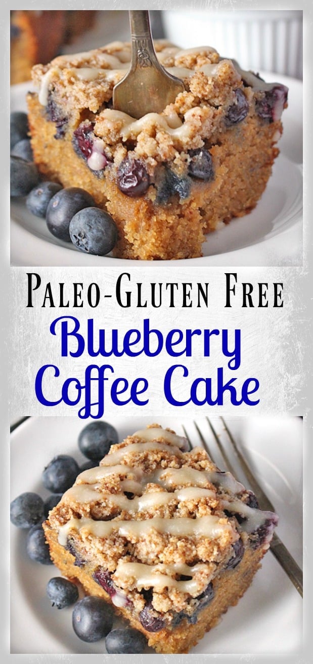 Paleo Blueberry Coffee Cake - Jay's Baking Me Crazy